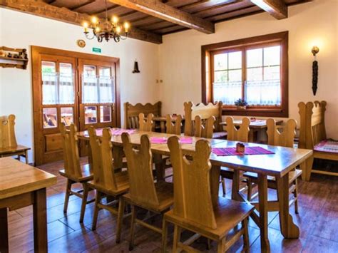 Interiér tradičného penziónu v Terchovej