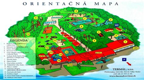 mapa mesta Velky Meder