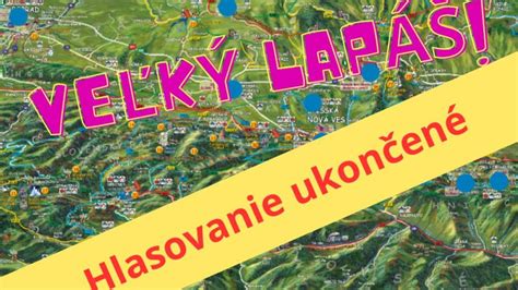 Mapa obce Veľký Lapáš