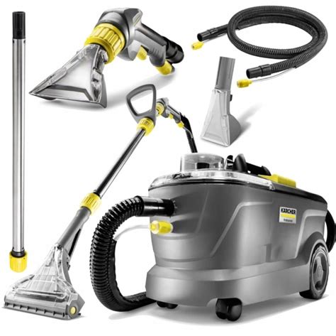 Ilustrácia profesionálneho tepovača Kärcher