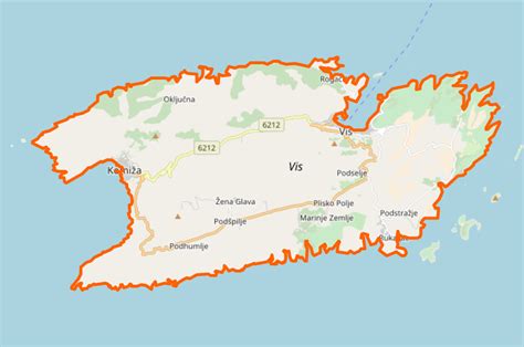 Mapa Žitného ostrova s vyznačením obce