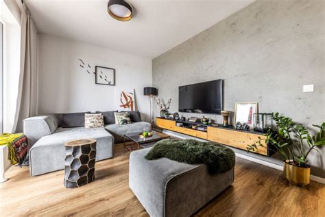 Mestská obývačka s betónovými prvkami