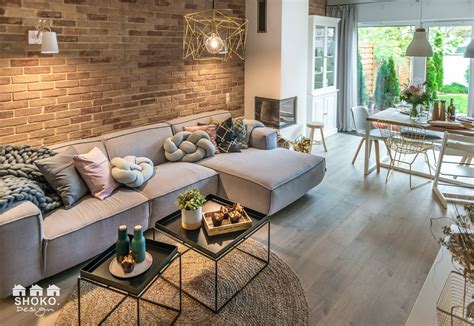 interiér vidieckeho domu s boho dekoráciami