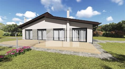 Montovaný keramický bungalov