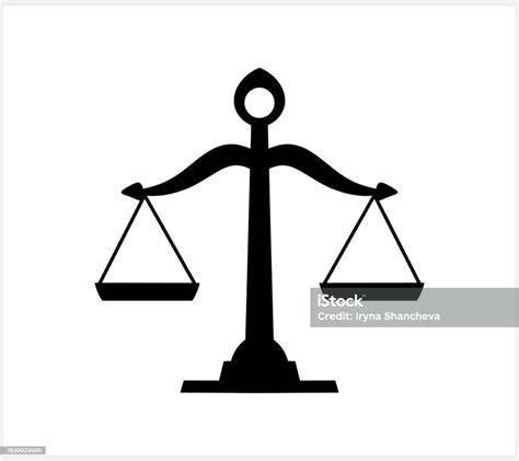 Ilustrácia znázorňujúca symbol právneho štítu a váhy.