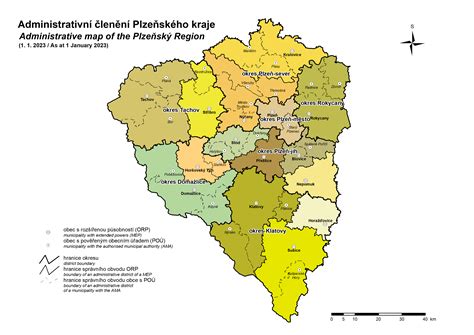 Mapa Podunajskej pahorkatiny s vyznačenými obcami