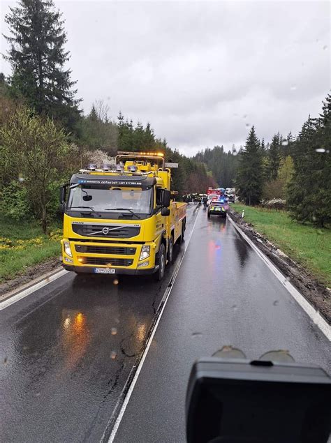 Rekonštruovaná cesta I/65 v Kremnických Baniach