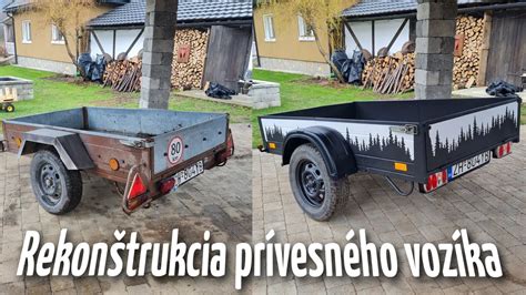 Ilustrácia prívesného vozíka pripojeného k automobilu