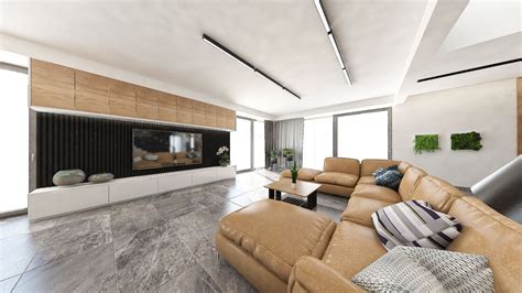 Luxusná obývačka so sklenenými prvkami